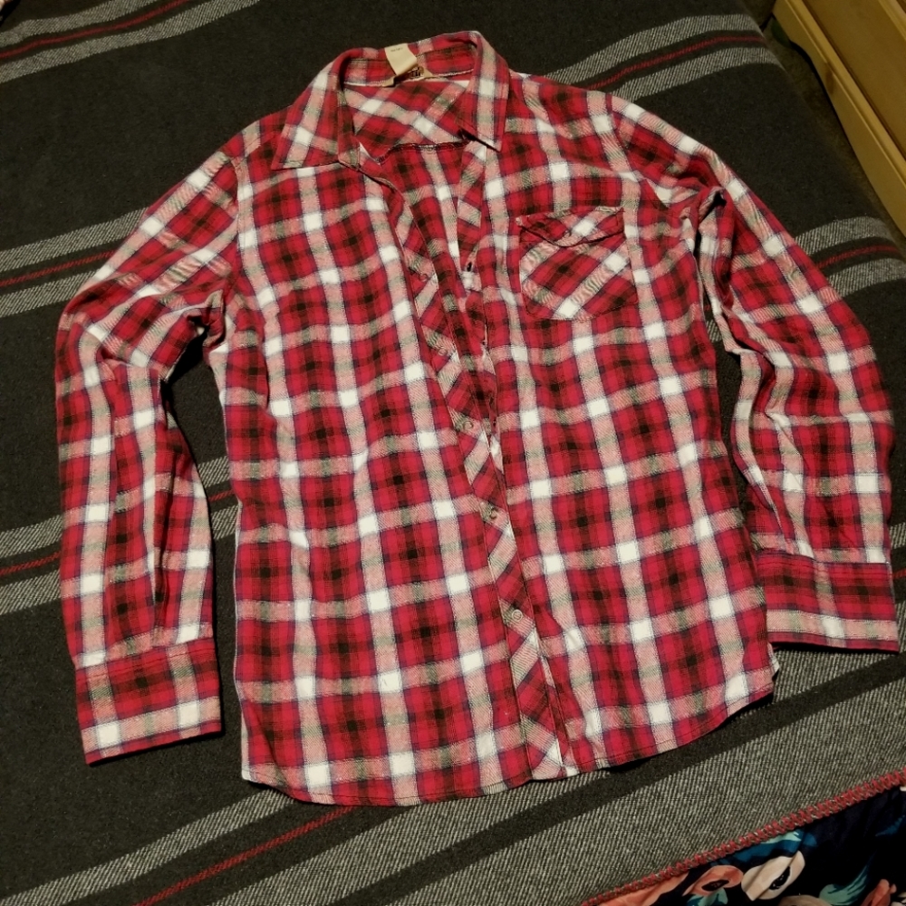 Long sleeve flannel